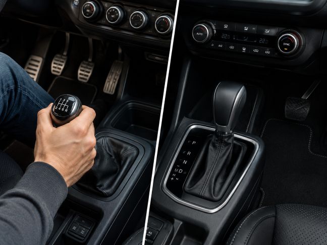 Manual and automatic gearbox comparison for Thames Valley & Wessex hire cars
